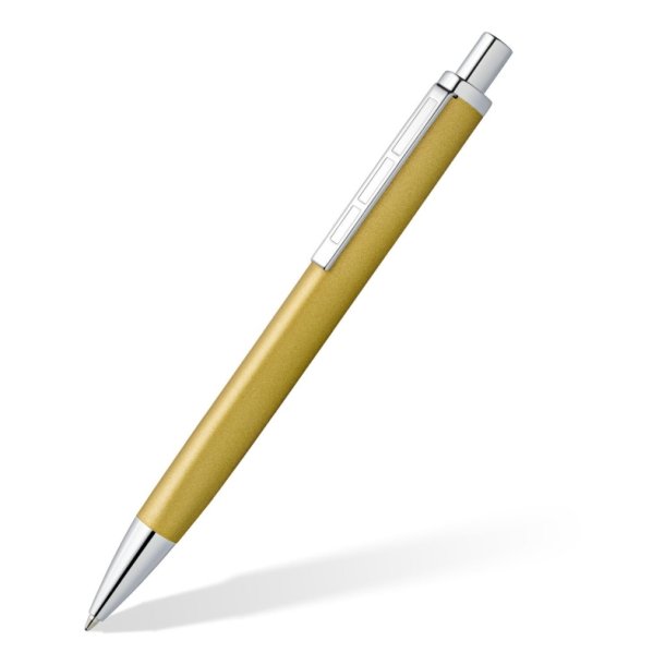 Staedtler Kuglepen - Triplus medium - guld - (bl skrift)